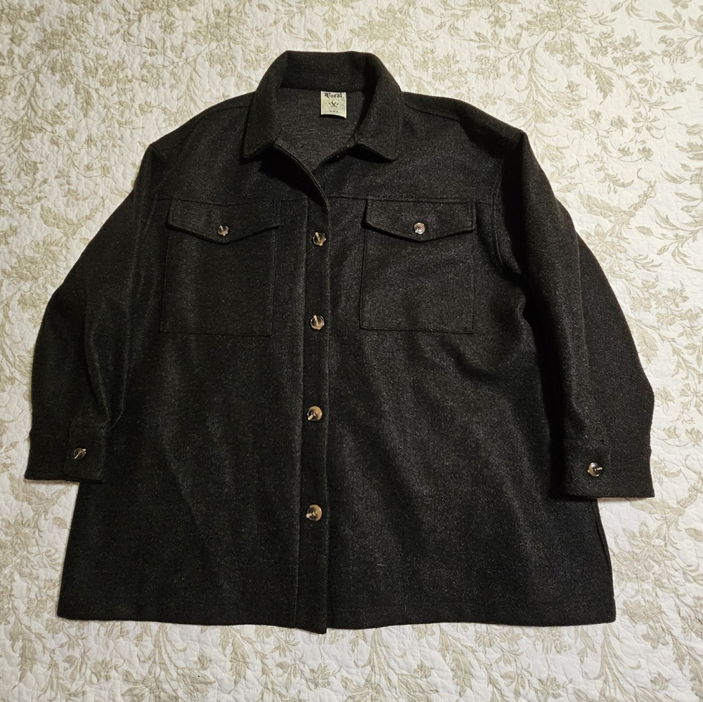 Volcal Charcoal Utility Jacket - Picture 4 of 10